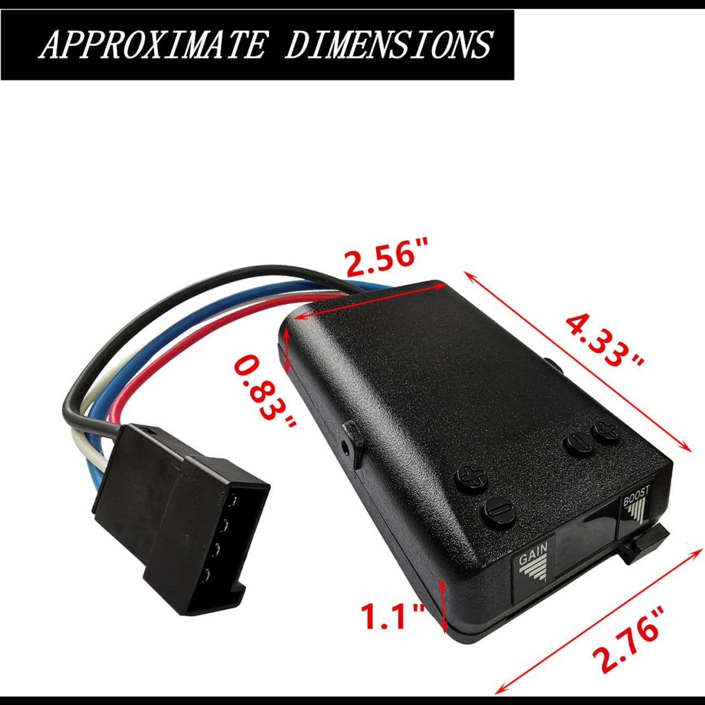Electronic Trailer Brake Controller for Virtually Trailer with 2 to 8 Braking System Replace 8508211