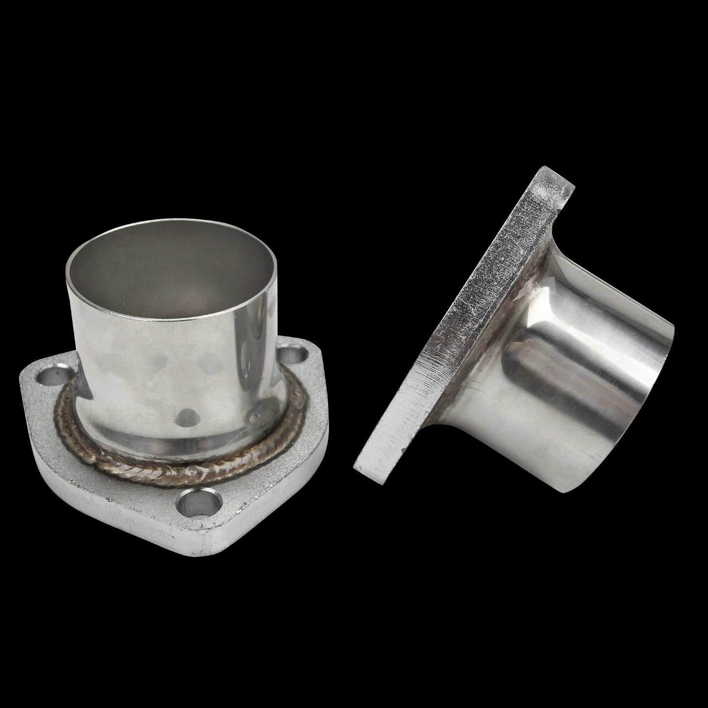Exhaust Manifold Headers for Small Block Chevy Ceramic Coated Polished Block Hugger GM LS1 LS6