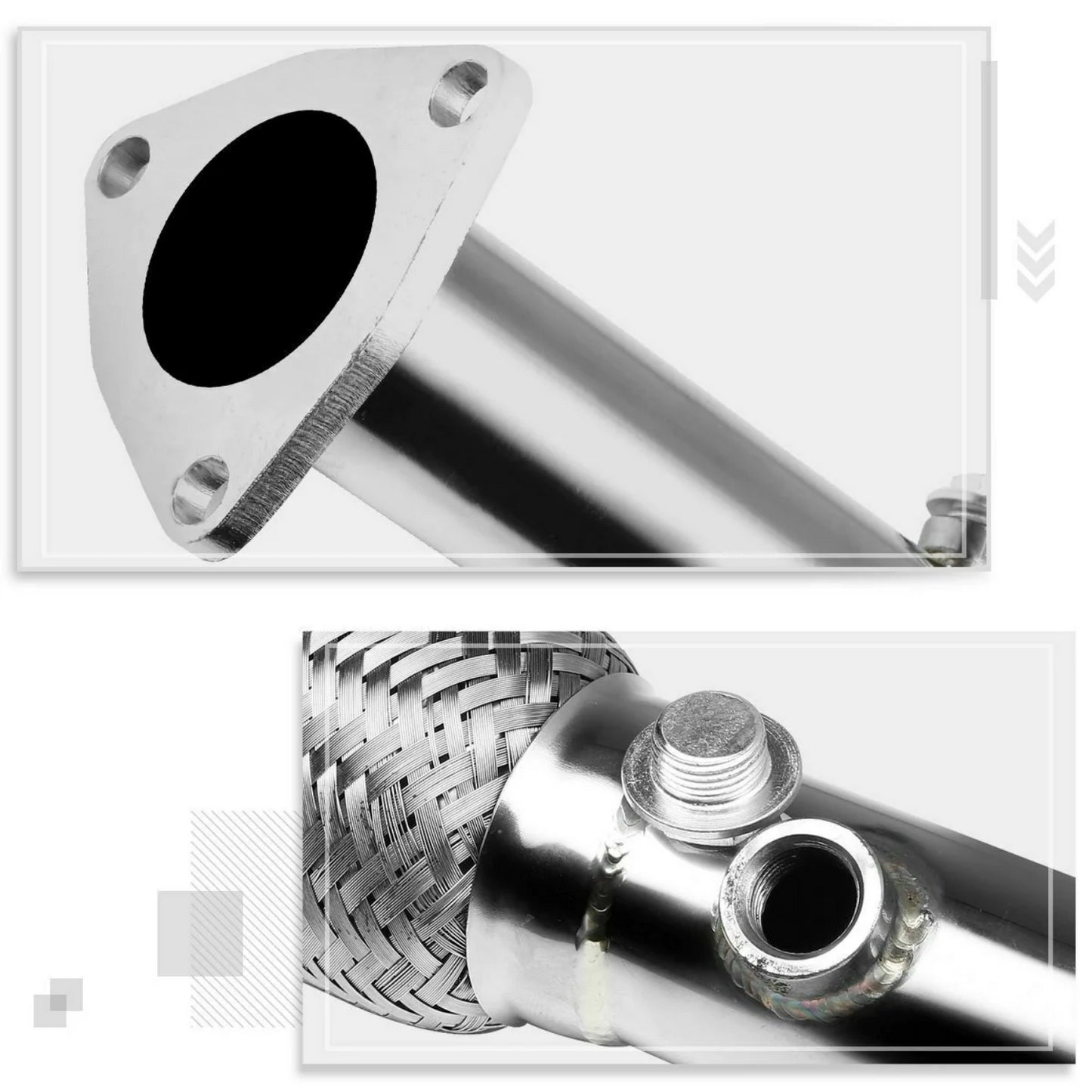 Exhaust Manifold Header+Pipe for 2006-2011 Honda Civic SI 2.0 FG2 FD3 FD4