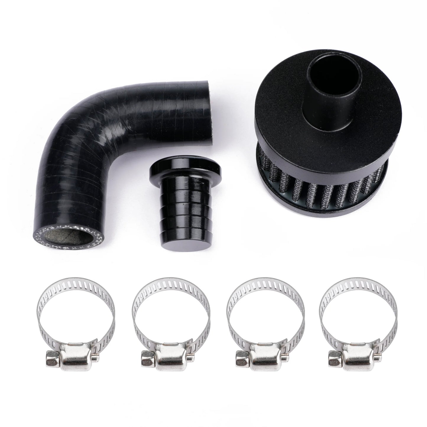 CCV Filter Crank Case Vent Reroute Kit for 2007.5 - 2017 Dodge RAM 2500 3500 6.7 6.7 Cummins Diesel
