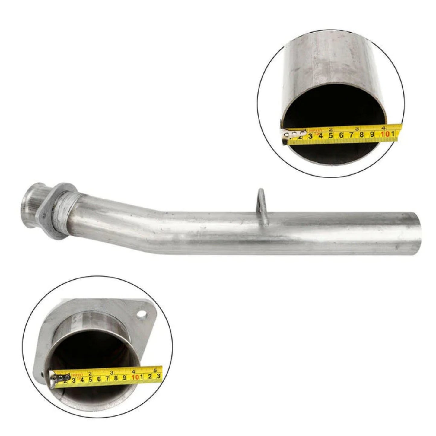 4" Cat & DPF Delete Pipe Delete 2008 - 2010 Ford 6.4L PowerStroke