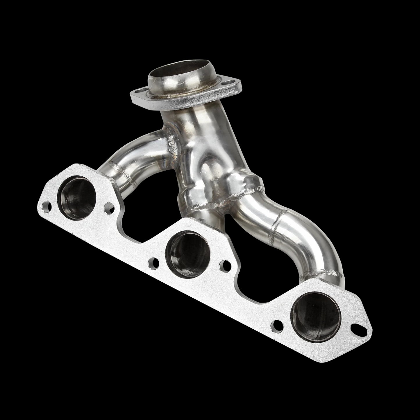 T304 Stainless Steel 3-1 Shorty Exhaust Header for 1999-2004 Ford Mustang Gen4 3.8L 3.9L V6