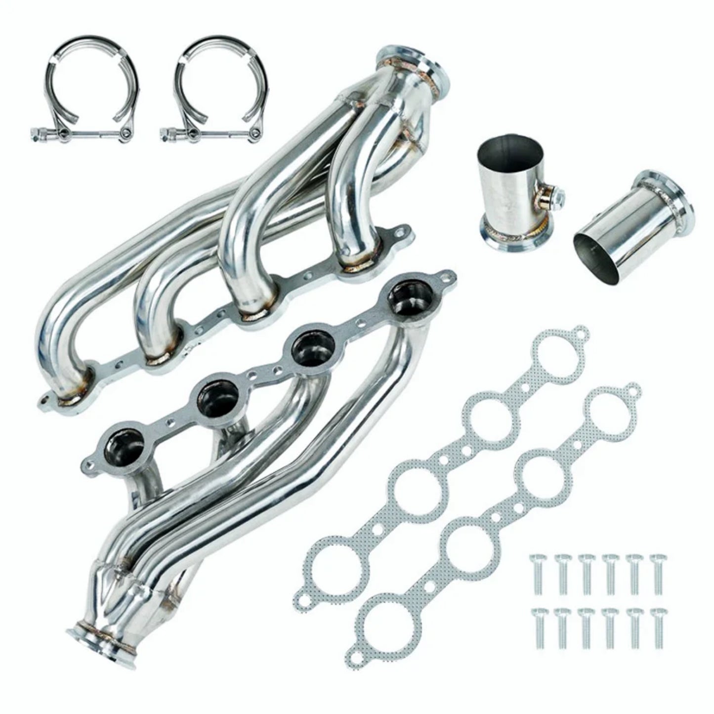 Stainless Exhaust Manifold Header for 1988-1997 Chevy GMC 5.0L 5.7L V8 C/K Pickup Truck
