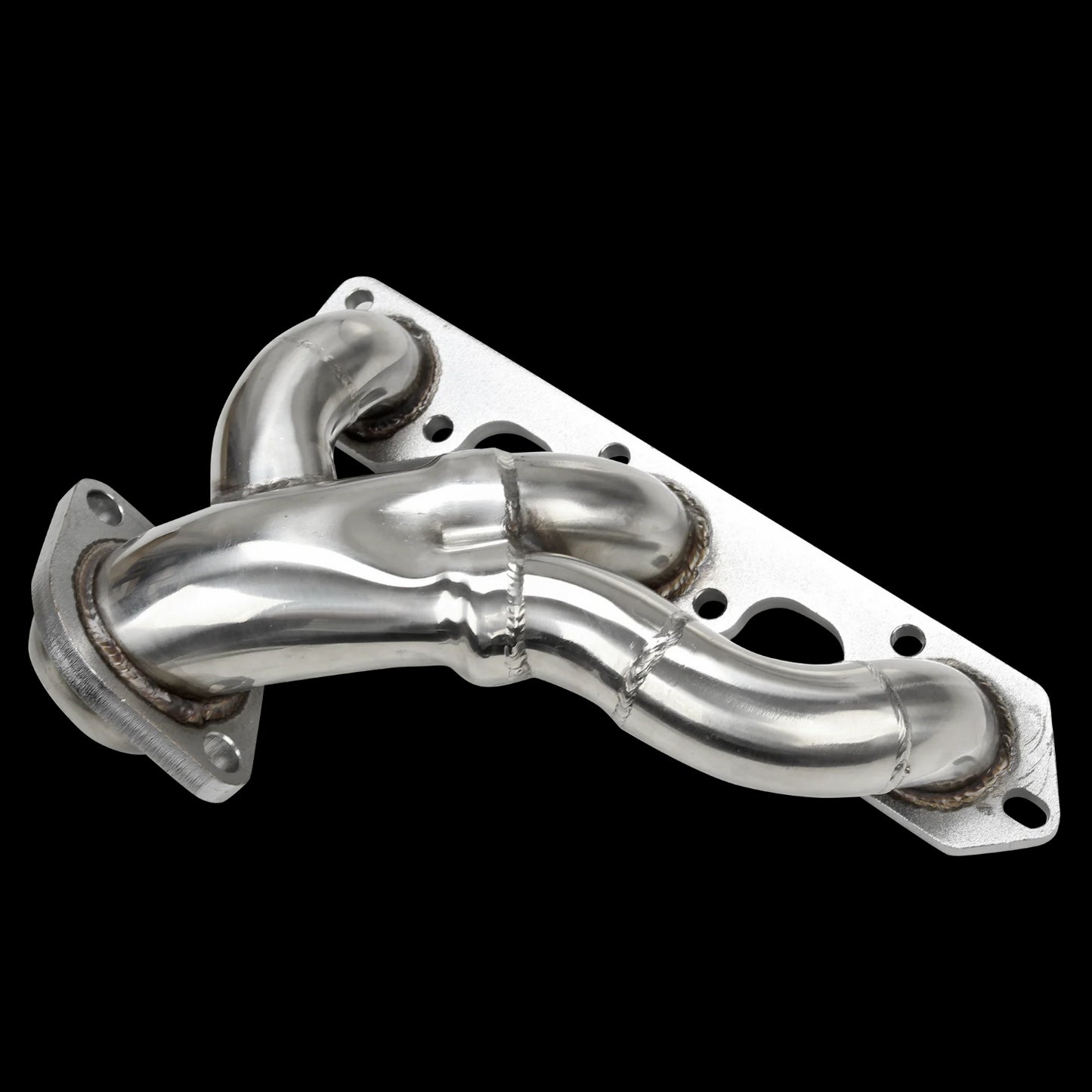 T304 Stainless Steel 3-1 Shorty Exhaust Header for 1999-2004 Ford Mustang Gen4 3.8L 3.9L V6