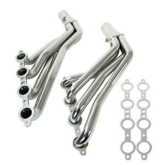 LS Swap Long Tube Exhaust Manifold Headers 1-7/8" for Chevy GMC C10 C1500 LS1 LS2 LS3 LS6 LS7