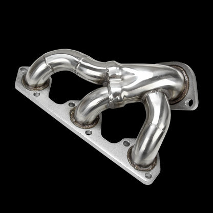T304 Stainless Steel 3-1 Shorty Exhaust Header for 1999-2004 Ford Mustang Gen4 3.8L 3.9L V6