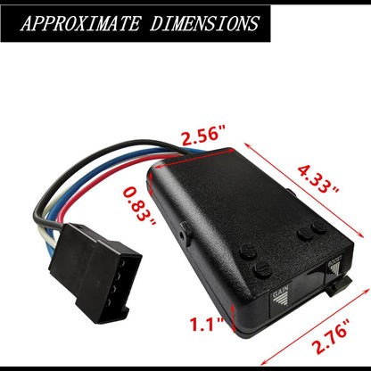 Electronic Trailer Brake Controller for Virtually Trailer with 2 to 8 Braking System Replace 8508211