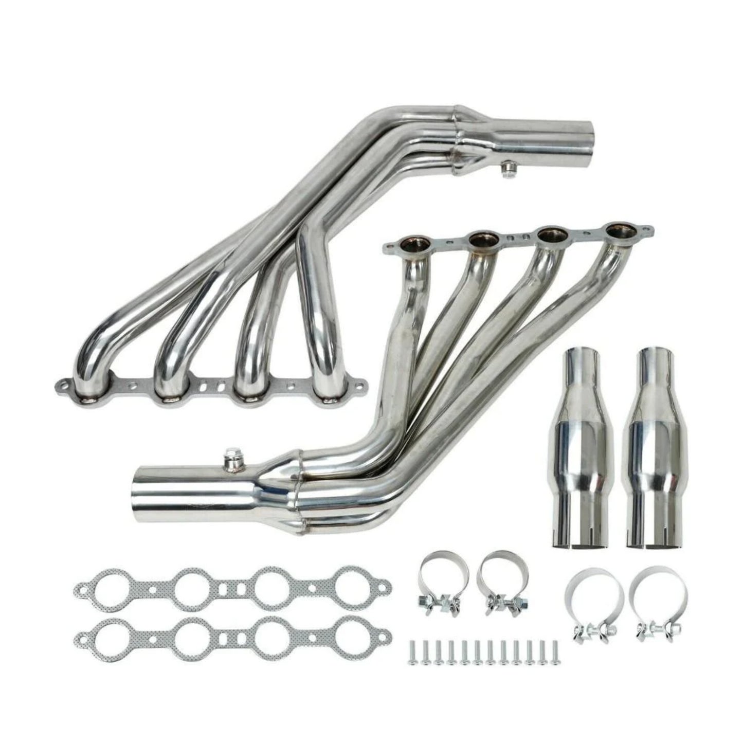 Long Tube Stainless Header Exhaust Manifold For 2010-2015 Camaro SS LS3 6.2L V8