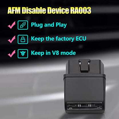 Plug and play afm/dfm – active fuel management for GM V8 V6, disabling device, RA003