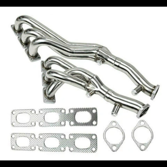 Exhaust Manifold Headers FITS BMW E46 E39 Z3 2.5L 2.8L 3.0L L6 2001-2006