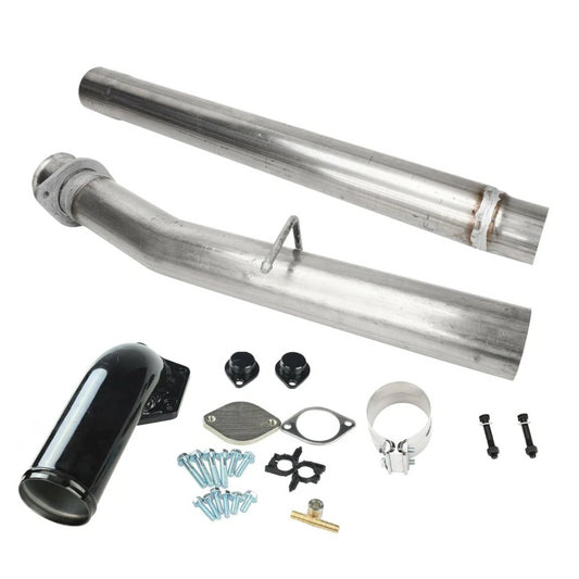 4 Inch Cat DPF Delete Pipe EGR Delete Kit for 6.4L Power Stroke Ford F250 F350 F350 F450 F550 2008 - 2010