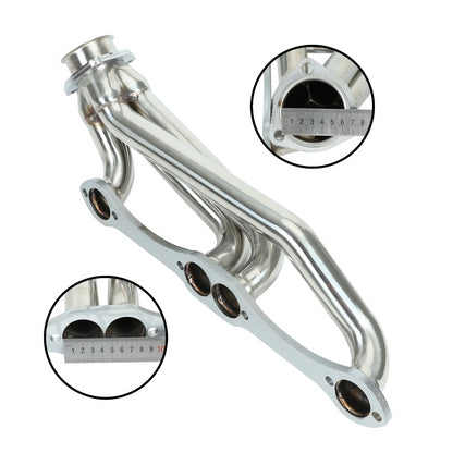 Engine Swap Exhaust Manifold Headers for Small Block Chevrolet Chevy Blazer S10 2WD 350 V8