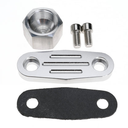 Bypass Block off Exhaust Tube Kit for 1997-2014 Ford F150 E-150 E-250 E-350 E-450 E-550 5.4L  6.8L
