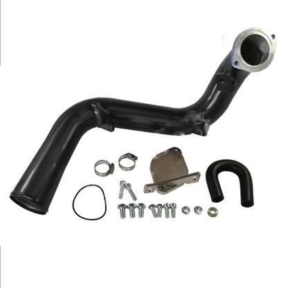 EGR Delete Kit High Flow Intake Elbow Pipe Tube for Chevy Silverado GMC Sierra 2500 3500 HD 6.6L Duramax LMM Diesel 2007 - 2010