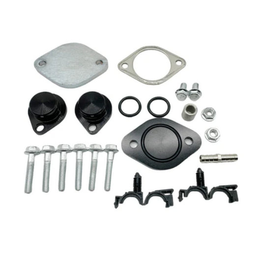 EGR Valve Cooler Delete Kit for Ford F250 F350 F450 F550 6.4L Powerstroke Turbo Diesel 2008 2009 2010