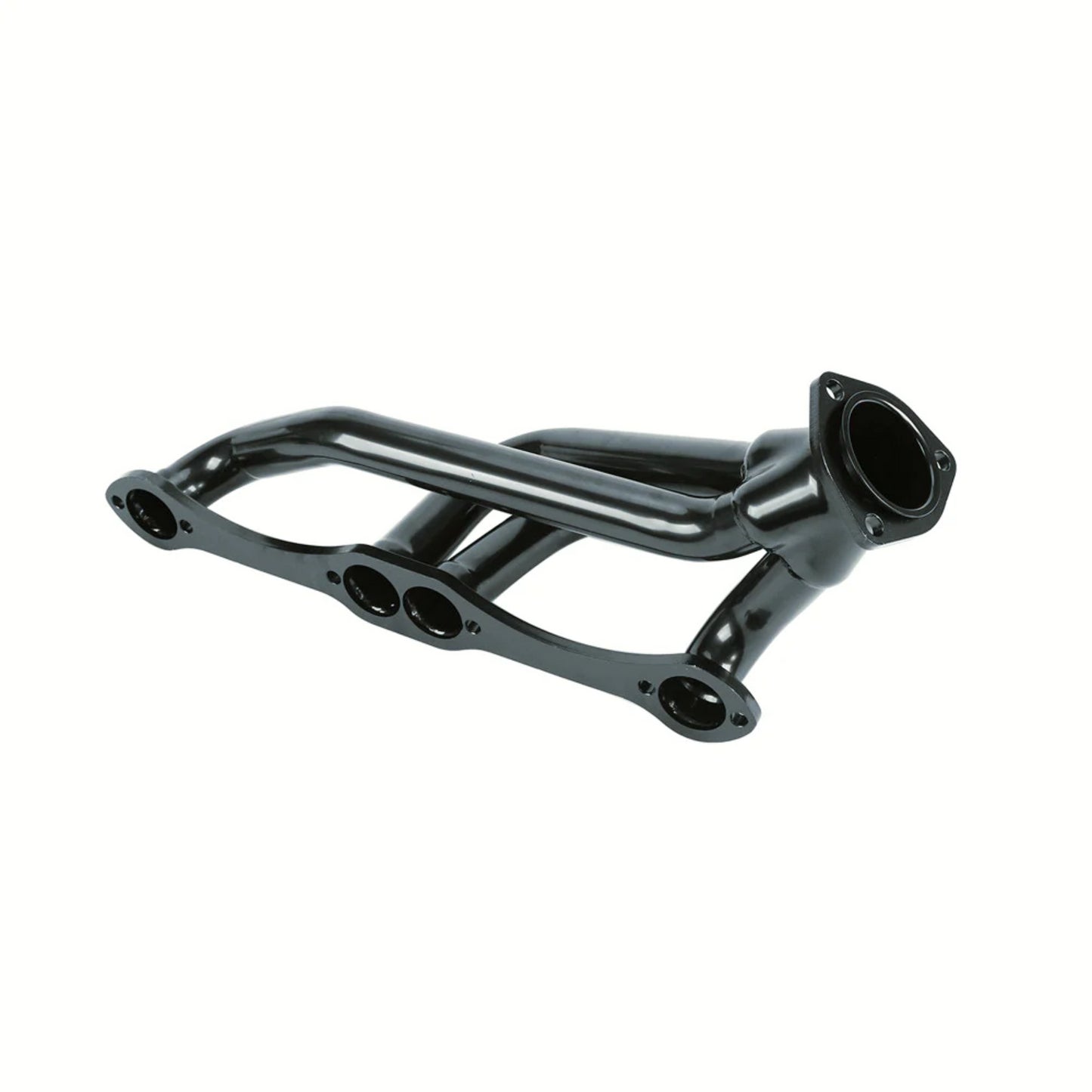 Engine Swap Exhaust Manifold Headers for Small Block Chevy Blazer S10 S15 283 302 350 V8 Black