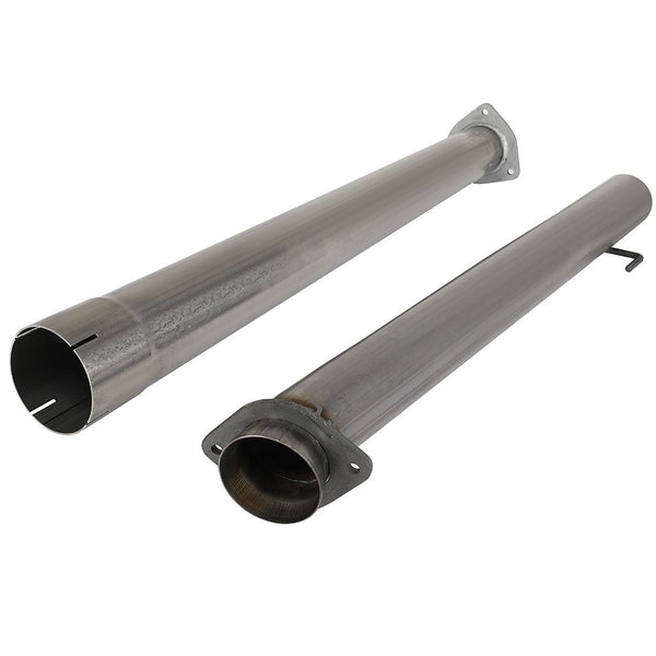 4 Inch 4" DPF Cat Delete Pipe 2011 - 2017 Ford 6.7L Power Stroke *15+6.7 cummins *15