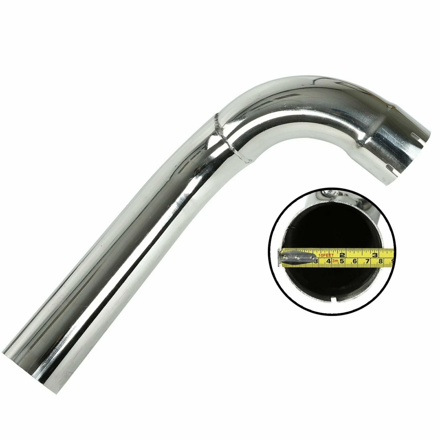Long Tube Stainless Steel Headers with Y Pipe Fits Chevy Silverado 14-17 5.3L 6.2L and GMC Sierra 1500