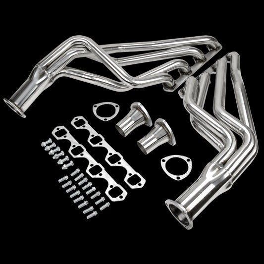 Stainless Steel Shorty Exhaust Manifold Headers For Chevy 396 402 427 454 502 BBC Camaro Chevelle