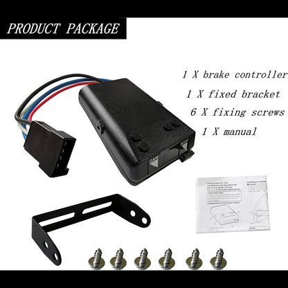 Electronic Trailer Brake Controller for Virtually Trailer with 2 to 8 Braking System Replace 8508211