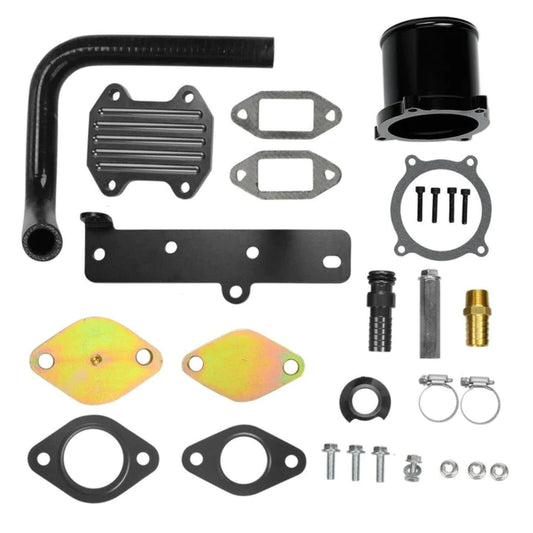 For 6.7 Cummins Egr Delete Kit | For 2013-2019 Dodge Ram 2500 3500 4500 Egr Delete Cooler Kit | 6.7l Cummins Throttle Valve Delete