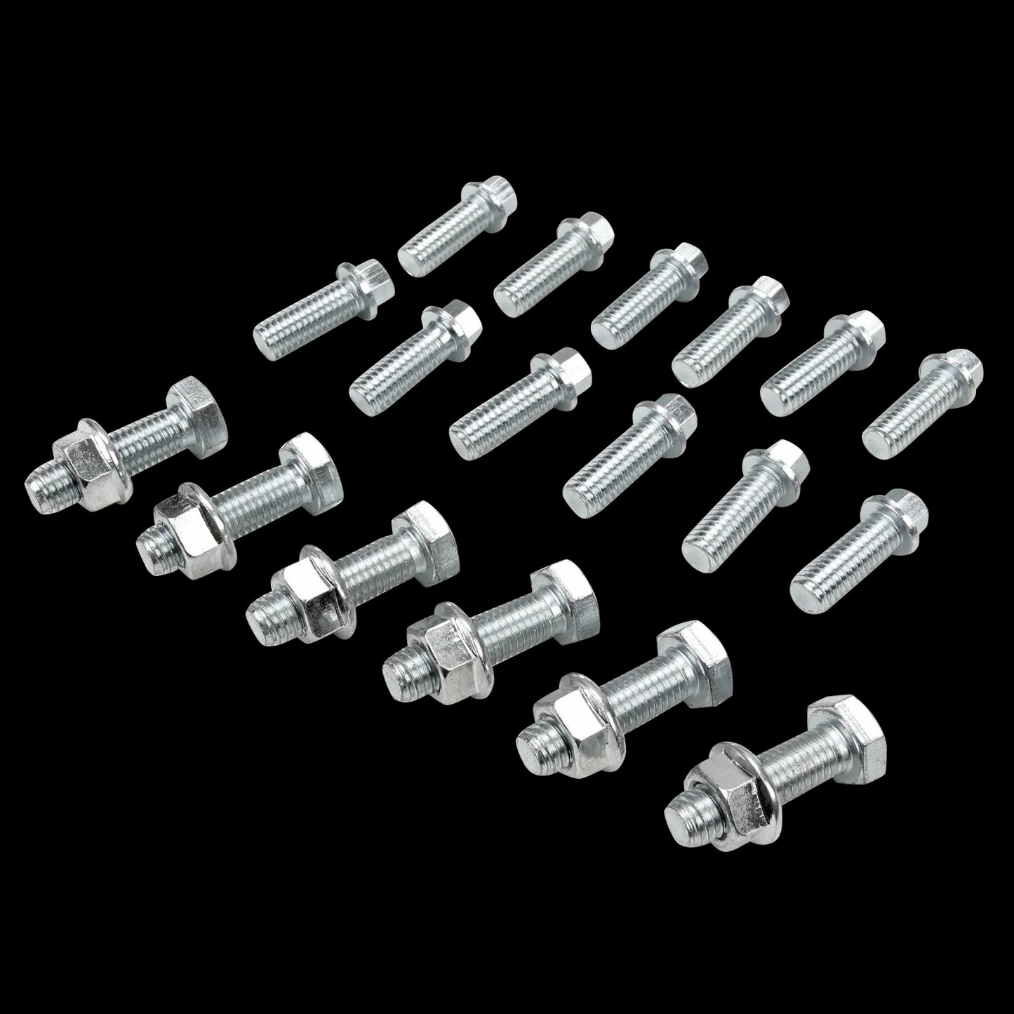 Stainless Steel Exhaust Manifold Header for Chevy Small Block 283/302/305/307/327/350/400 V8 Engine