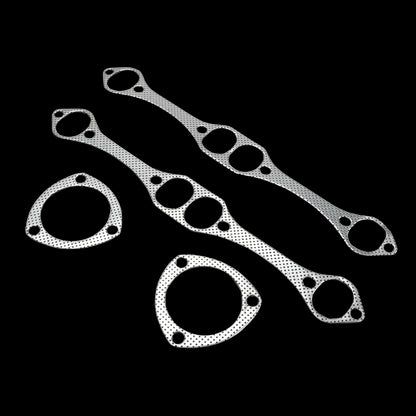 Exhaust Mainfold Header for Chevy 265-400 Small Block Gen I V8 for Chevy Ceramic Headers Monte/ Malibu/ Camaro /Caprice